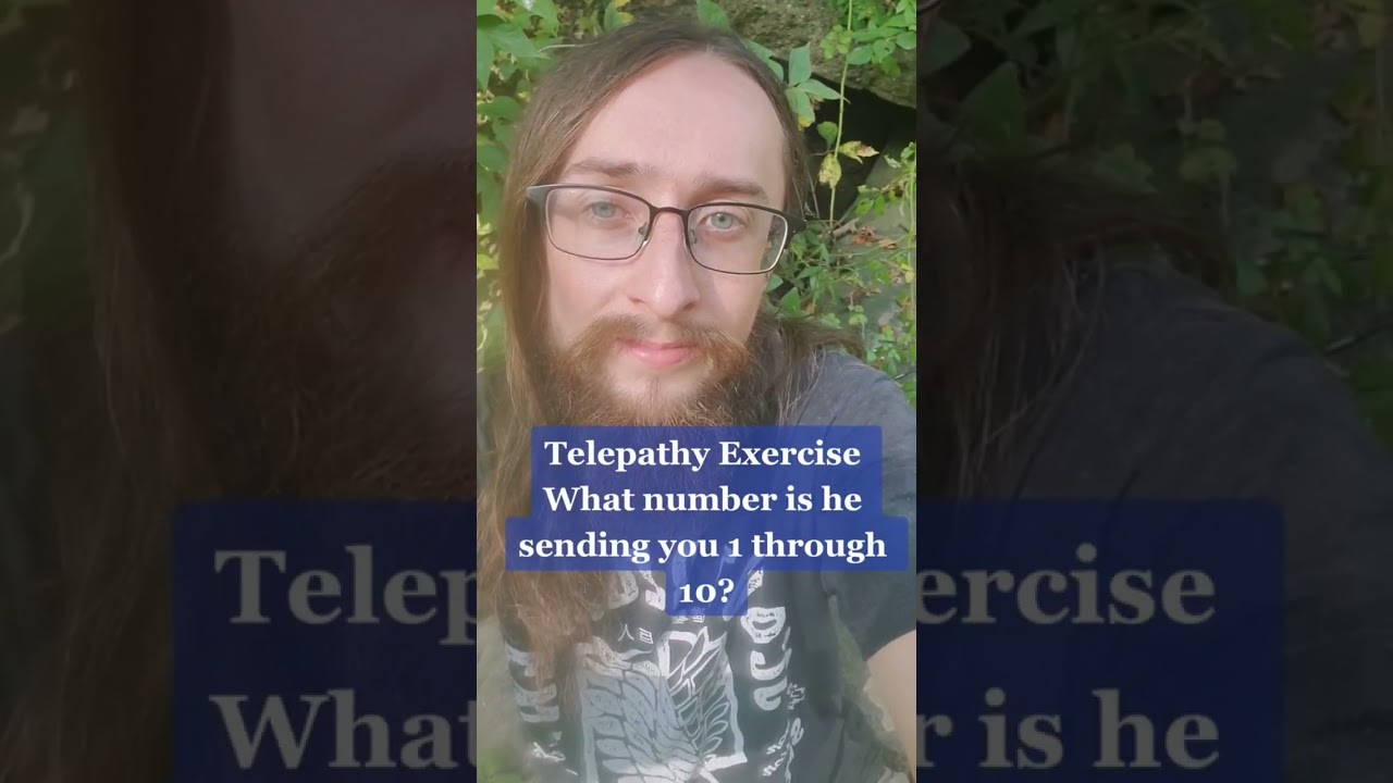 Is your third eye open? Telepathy test. 1-10. #shorts #thirdeye