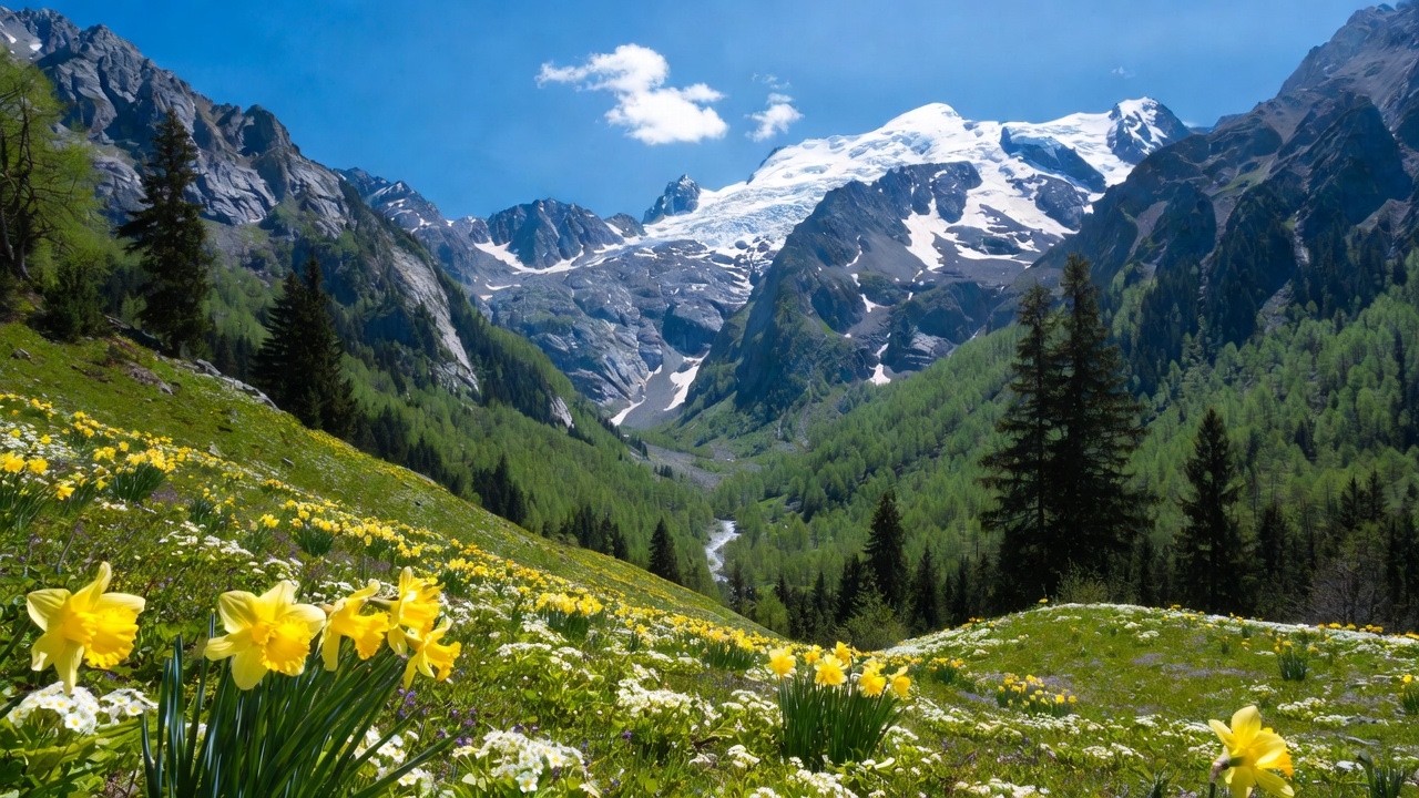 Beautiful Relaxing Piano Music🌸Healing Piano & Landscapes🍃