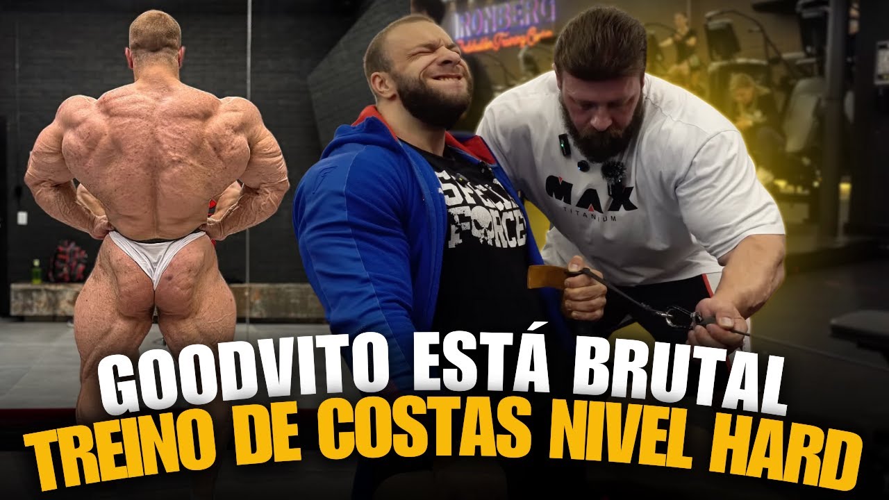HARD LEVEL BACK TRAINING - GOODVITO WILL SCARE AT ARNOLD BRASIL!