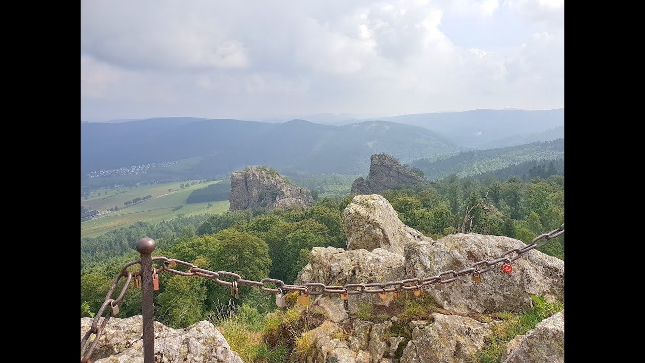 Kleine Wanderung bei den Bruchhauser Steinen / Rothaargebirge