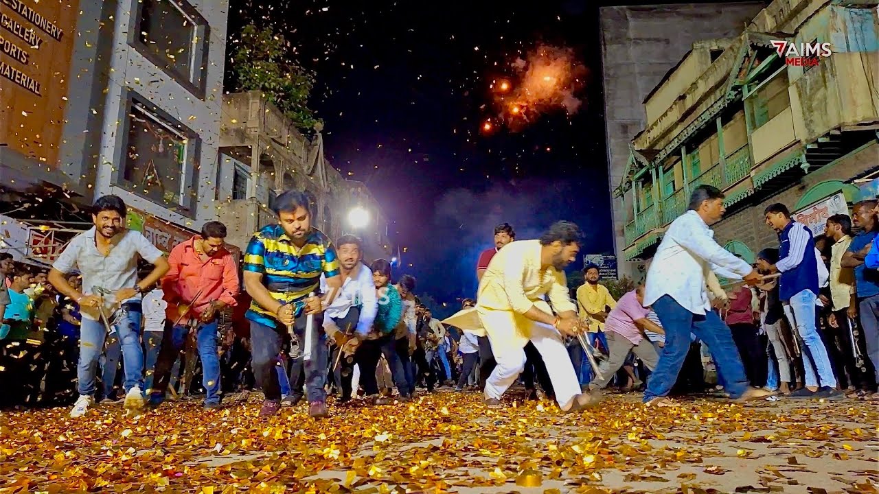 Solapur Thorla Mangalwedha Talim Lezim Practice 2024 (4K ULTRA HD AUDIO) #solapur  #lezim  #tmt