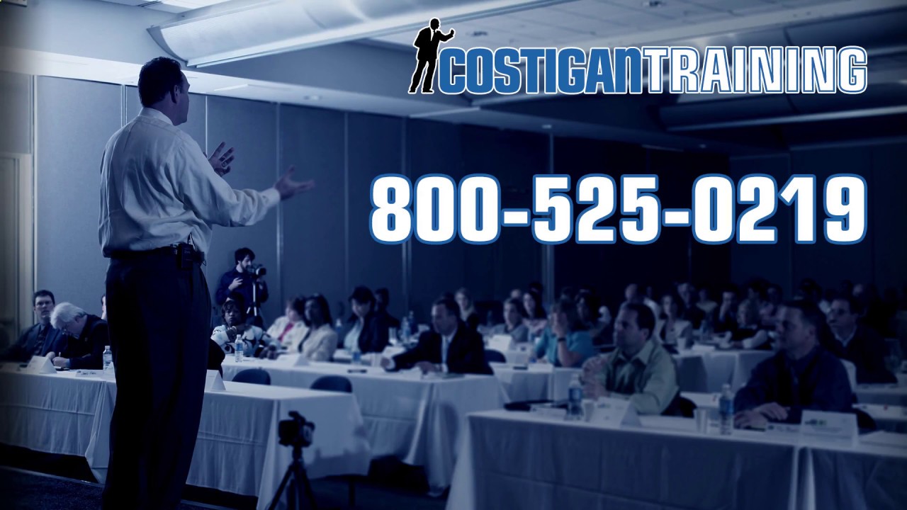 John Costigan Training on Basic Sales Training Courses in Knoxville TN