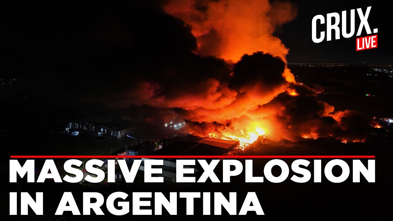 LIVE | On Camera: Massive Explosion At Factory In Argentina, Dozens Injured | State Of Emergency