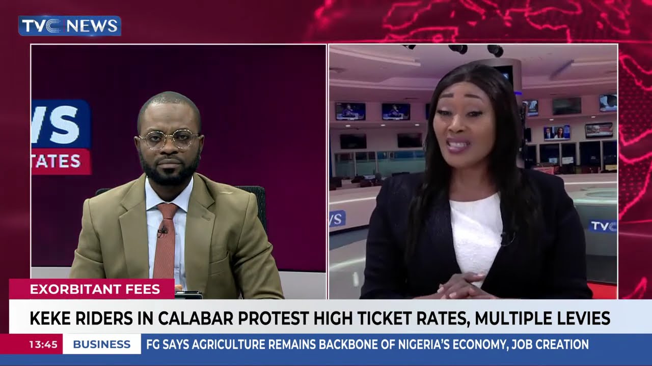 Keke Riders In Calabar Protest High Ticket Rates, Multiple Levies