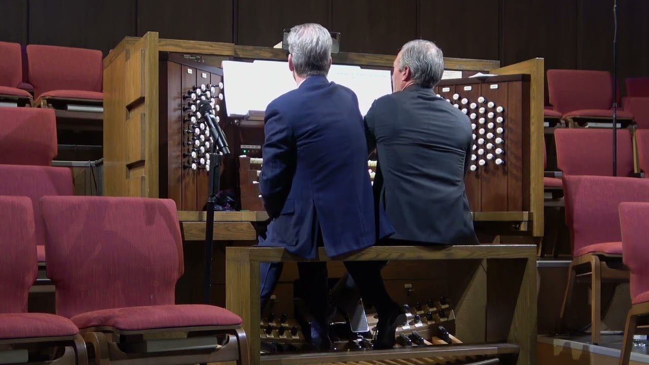 Ken Cowan and Bradley Welch in recital - Aeolian-Skinner Op. 1174 at First Baptist Church, Longview.