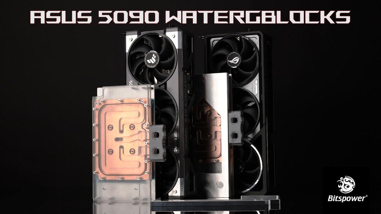 Watercooling ASUS ROG ASTRAL 5090 & TUF 5090: Bitspower Prototypes. Part 2: TUF Teardown & Install