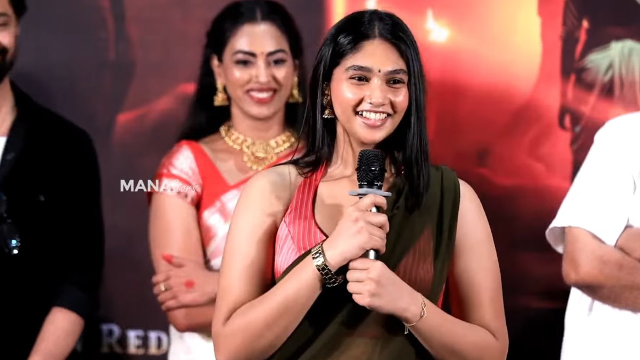 Actress Jovika Speech at AGADHA Movie Teaser Launch