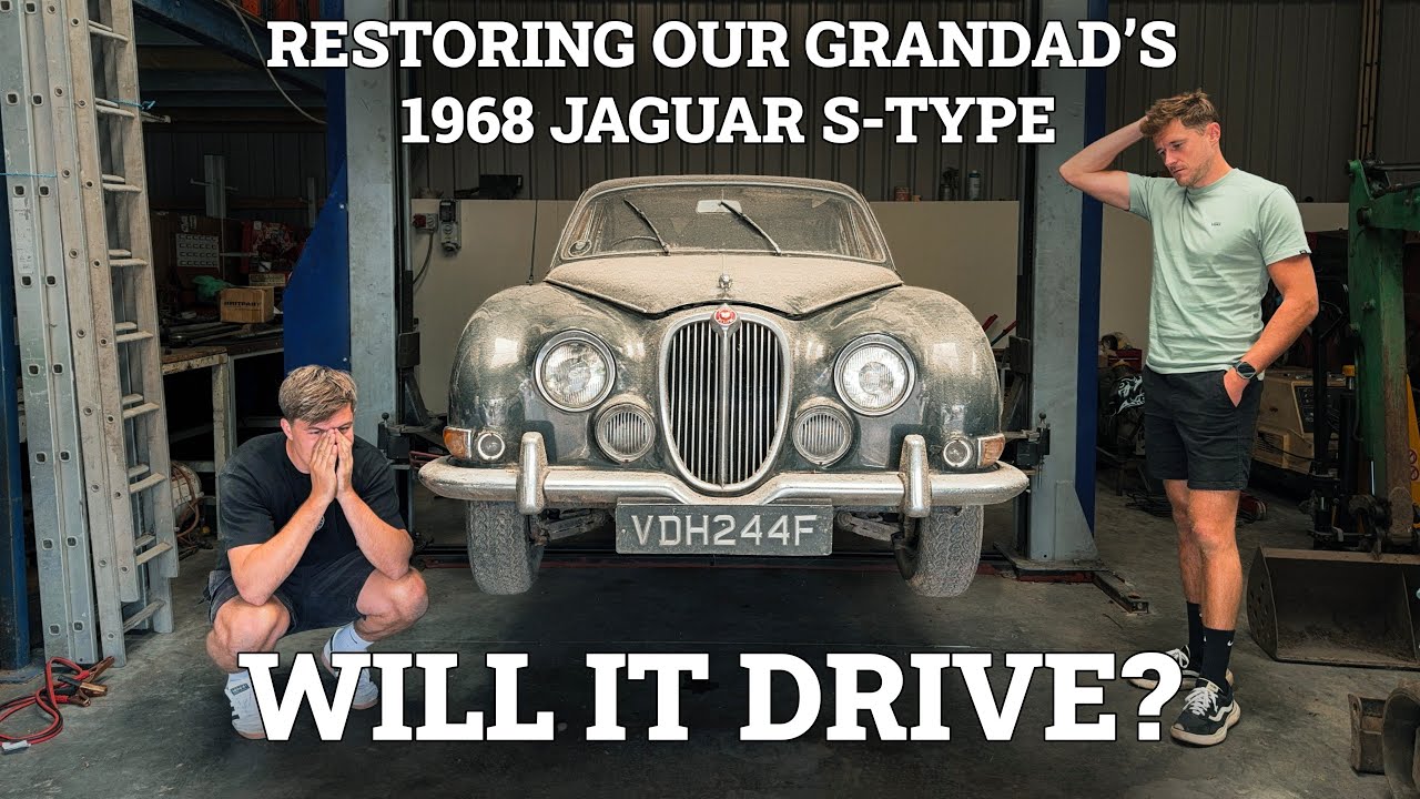 Реставрируем Jaguar S-Type 1968 года нашего дедушки — БУДЕТ ЛИ ОН ЕЗДИТЬ?