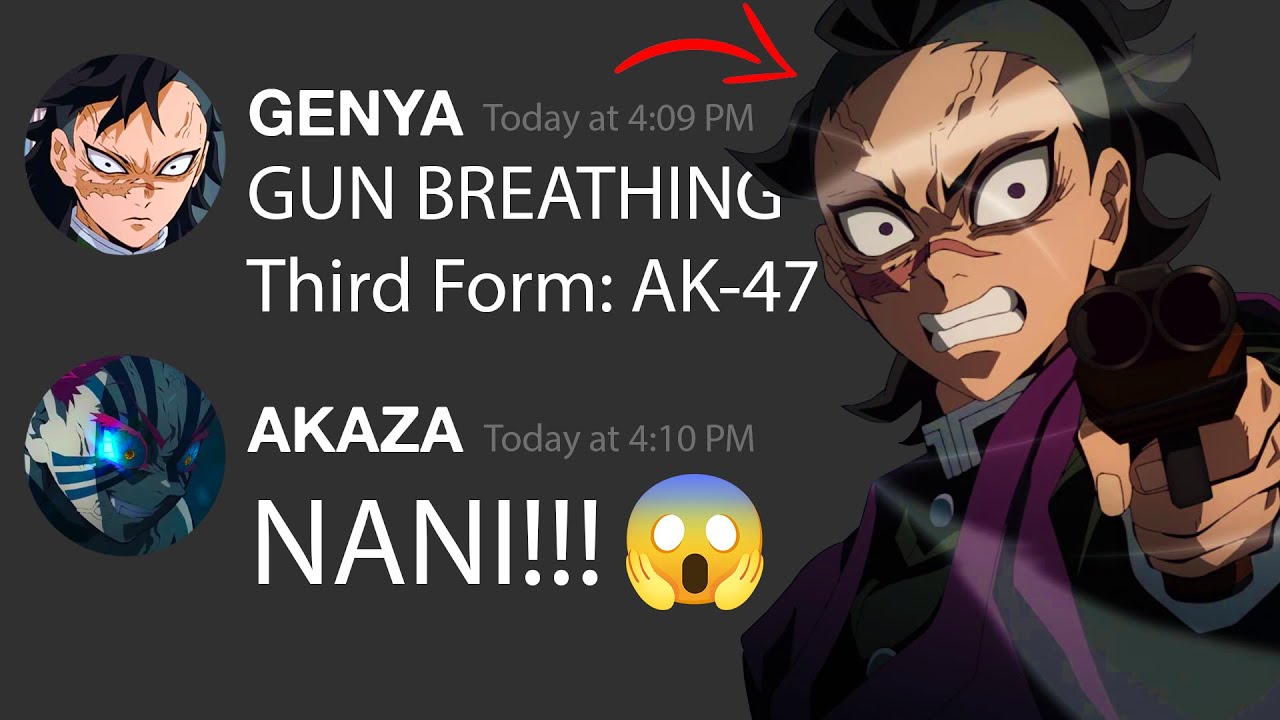If Genya had Gun Breathing Style | if Demon Slayer was DISCORD | Shizu Sensei