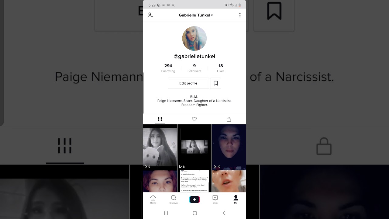 Paige Niemann is MY BABY SISTER. Please go to the tiktok.