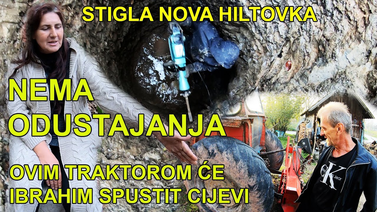 KOPANJE BUNARA KOD SANELE - DOŠLI SMO DO VODE