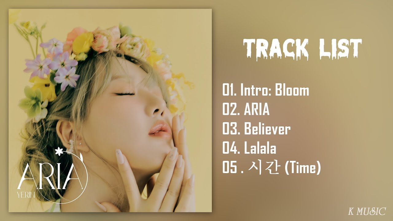[Full Album] 예린 (YERIN) - ARIA (1st Mini Album)