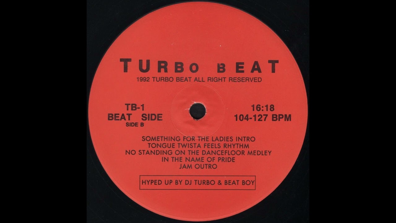 TURBO BEAT 1 Beat Side * D.J. Turbo & Beat Boy * Turbo Beat TB1