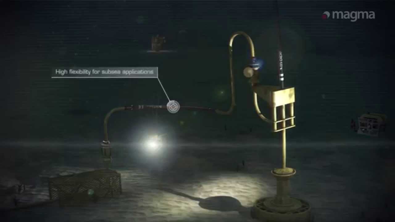 Magma m-pipe&reg; subsea riser animation