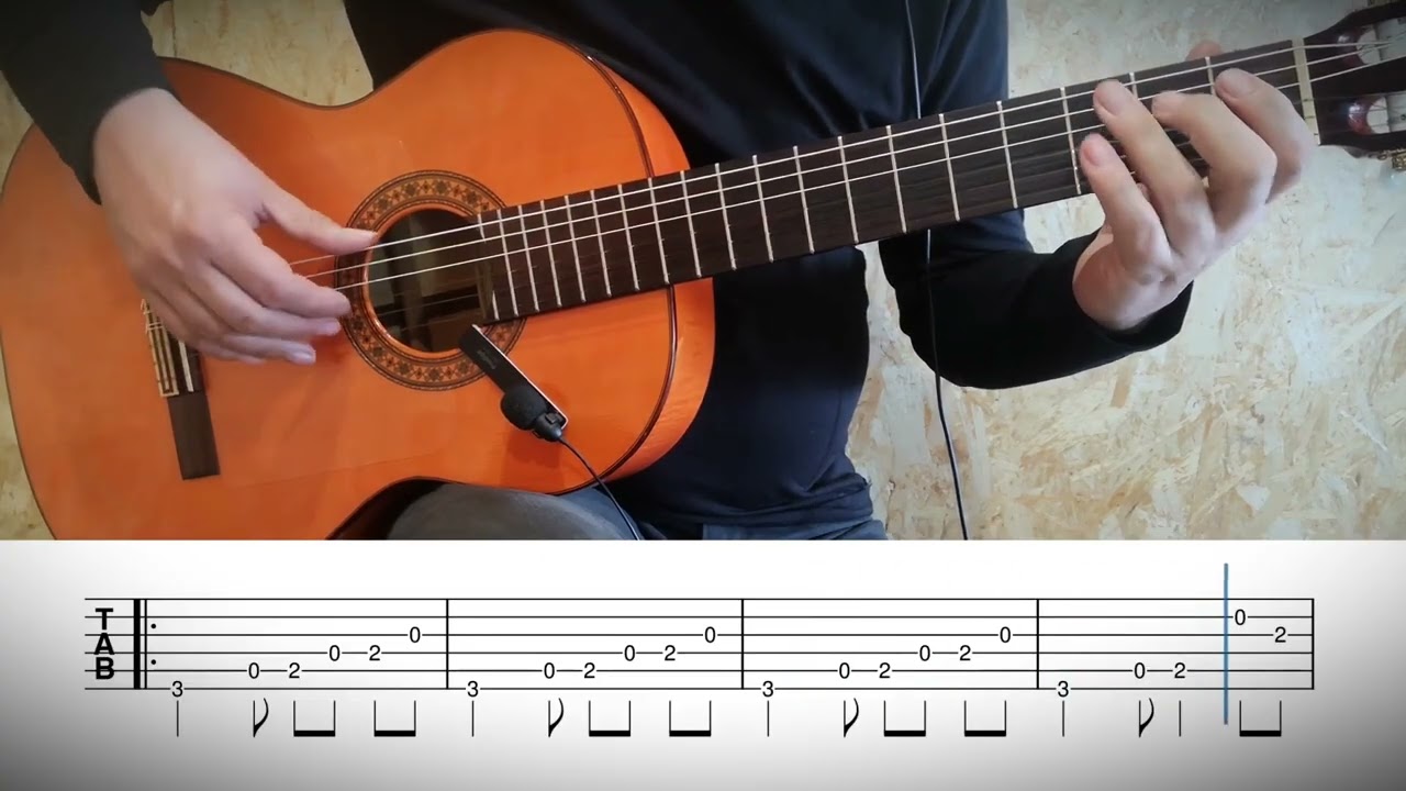 My Girl Backing Track - The Temptations (Visual Tab Practice) / Pista Acompañamiento