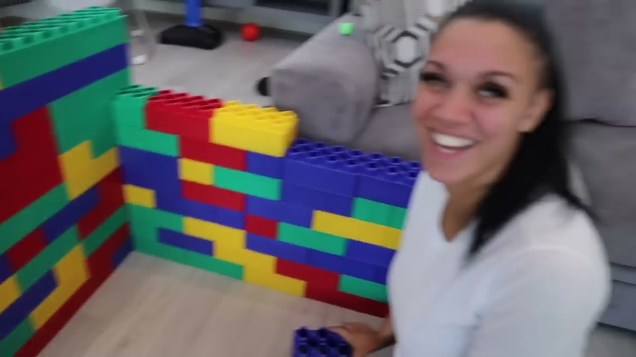 DJ & KYRIE BUILT A GIANT LEGO HOUSE | DJ's Clubhouse