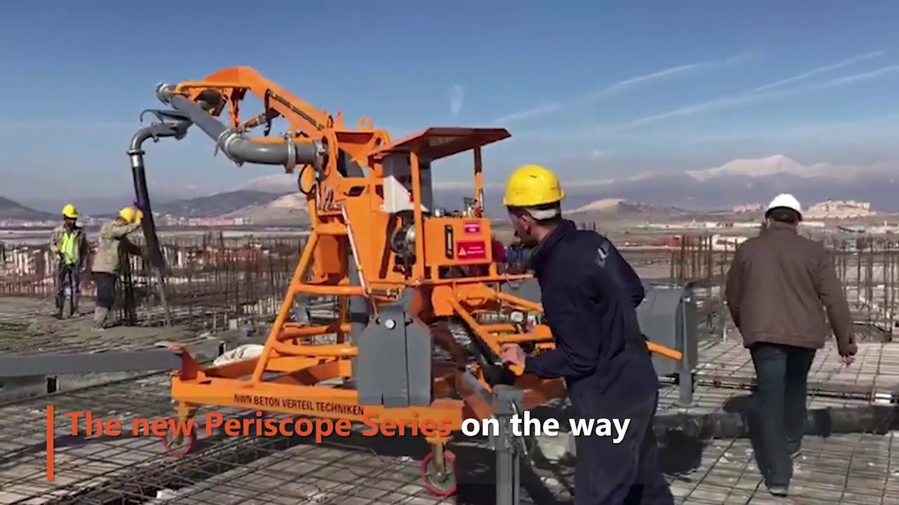 Hydraulic Placing Boom | Concrete Pumping | Spider Placing Boom | Atabey Periscope Hydraulic Placer