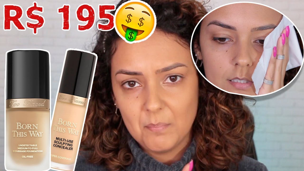 BASE E CORRETIVO BORN THIS WAY TOO FACED