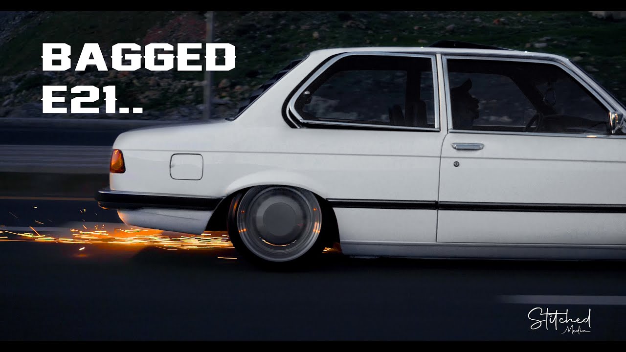 The Last Ride - Bagged BMW e21 Cruising  | 4K.