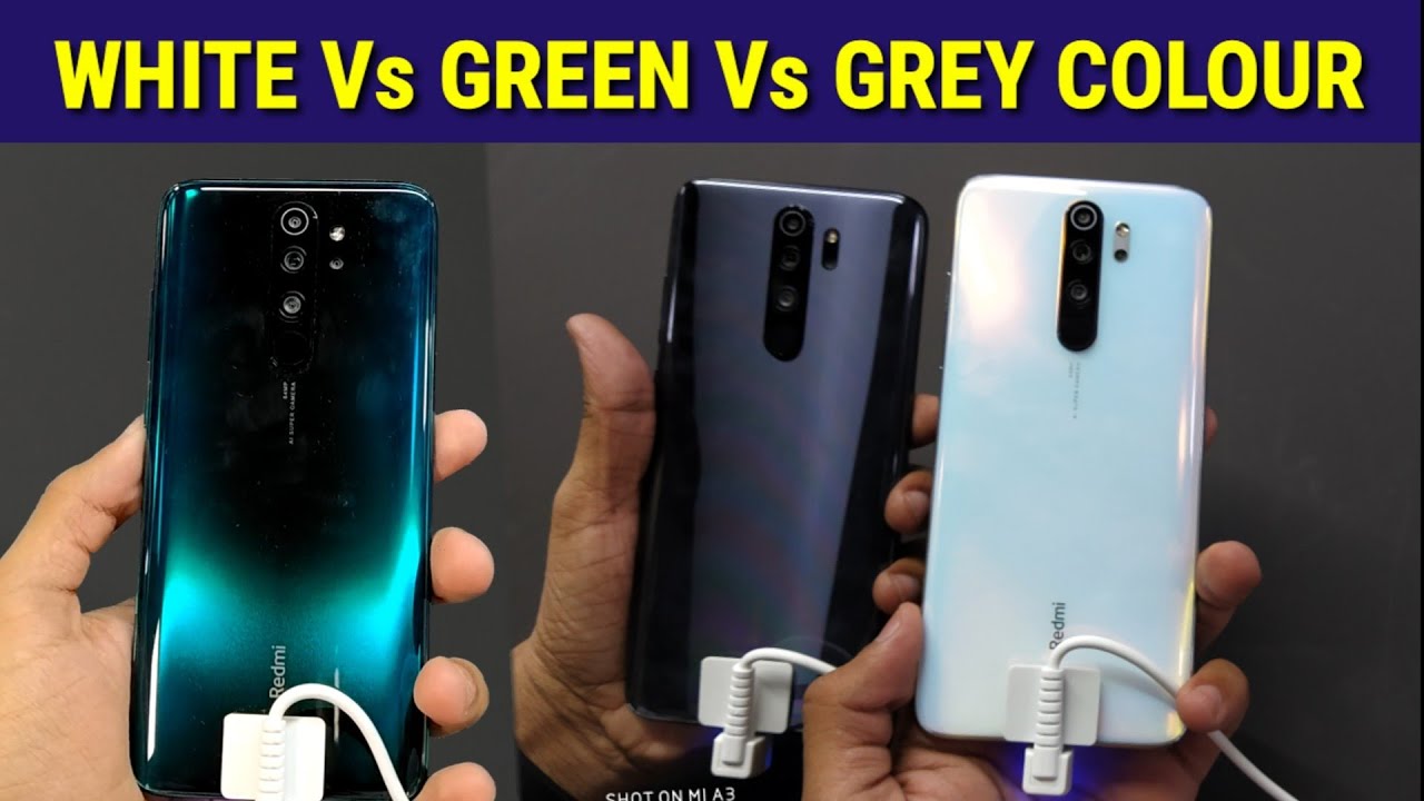 Redmi note 8 Pro Indian retail unit unboxing & hands on | Redmi note 8 Pro White vs Green vs Black