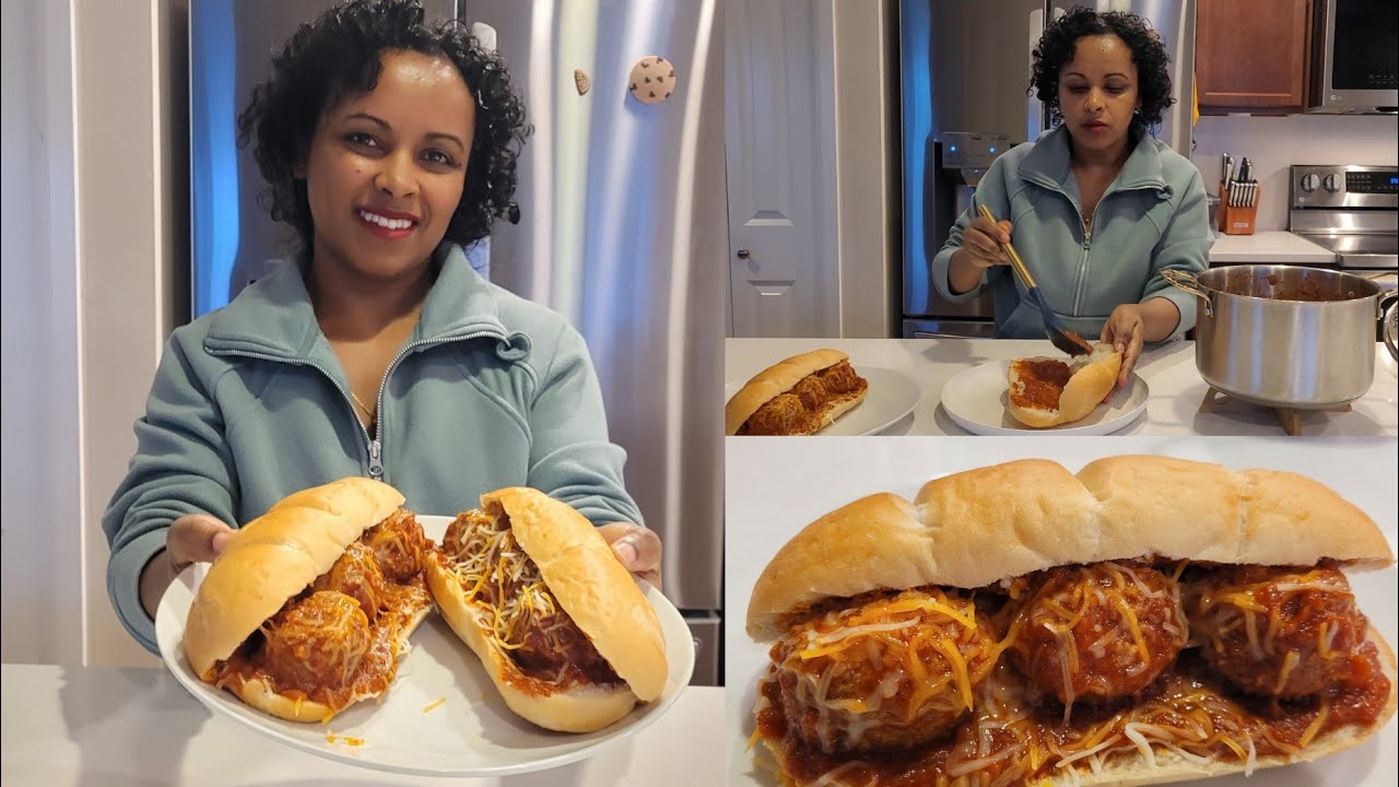 How to make meatball sandwiches || ምርጥ ሳንዱች 👌|| የሚትቢል ሳንዱች አሰራር