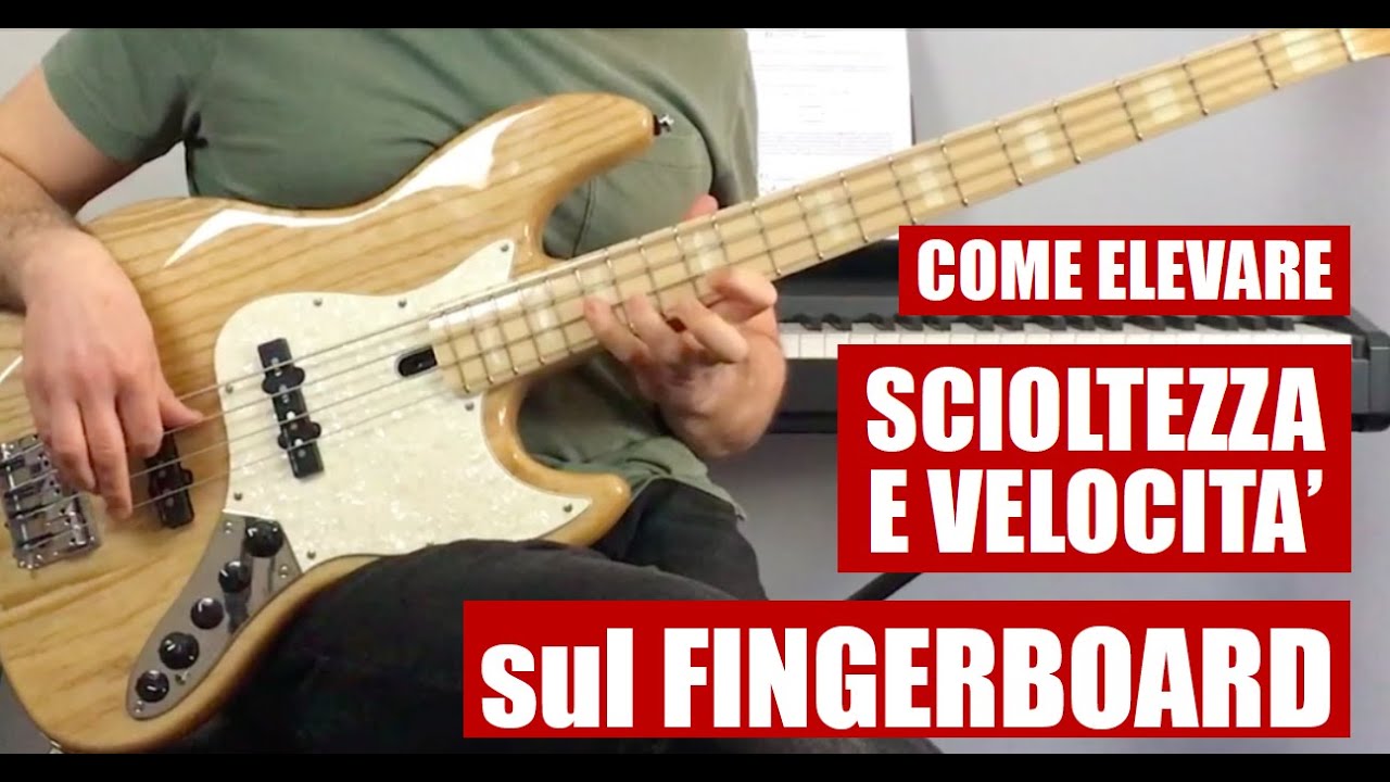 Migliora VELOCITÀ e SCIOLTEZZA al basso in pochi passi (Lezioni di basso elettrico)
