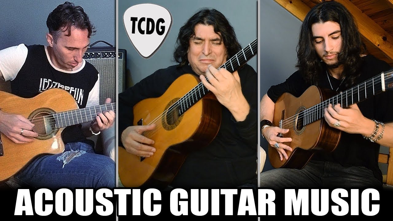 Fant&aacute;stica m&uacute;sica a 3 guitarras ac&uacute;sticas! LUIS SALINAS: Funky en si menor