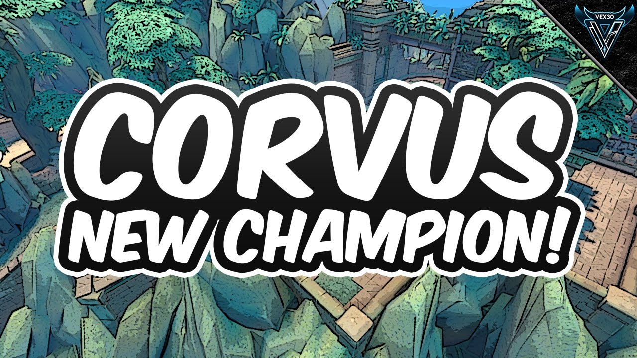 PALADINS NEW CHAMPION CORVUS!!