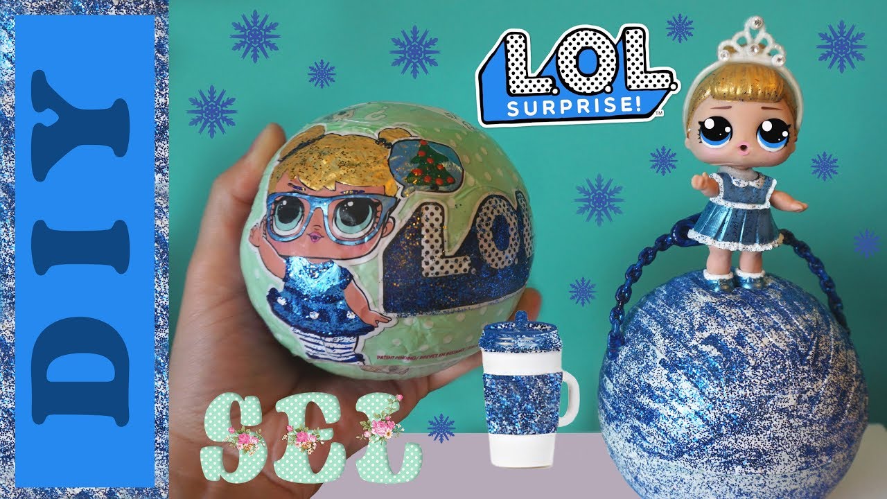 DIY ЛОЛ СЮРПРИЗ  Своими Руками Переделка LOL Surprise Doll Makeover Painted