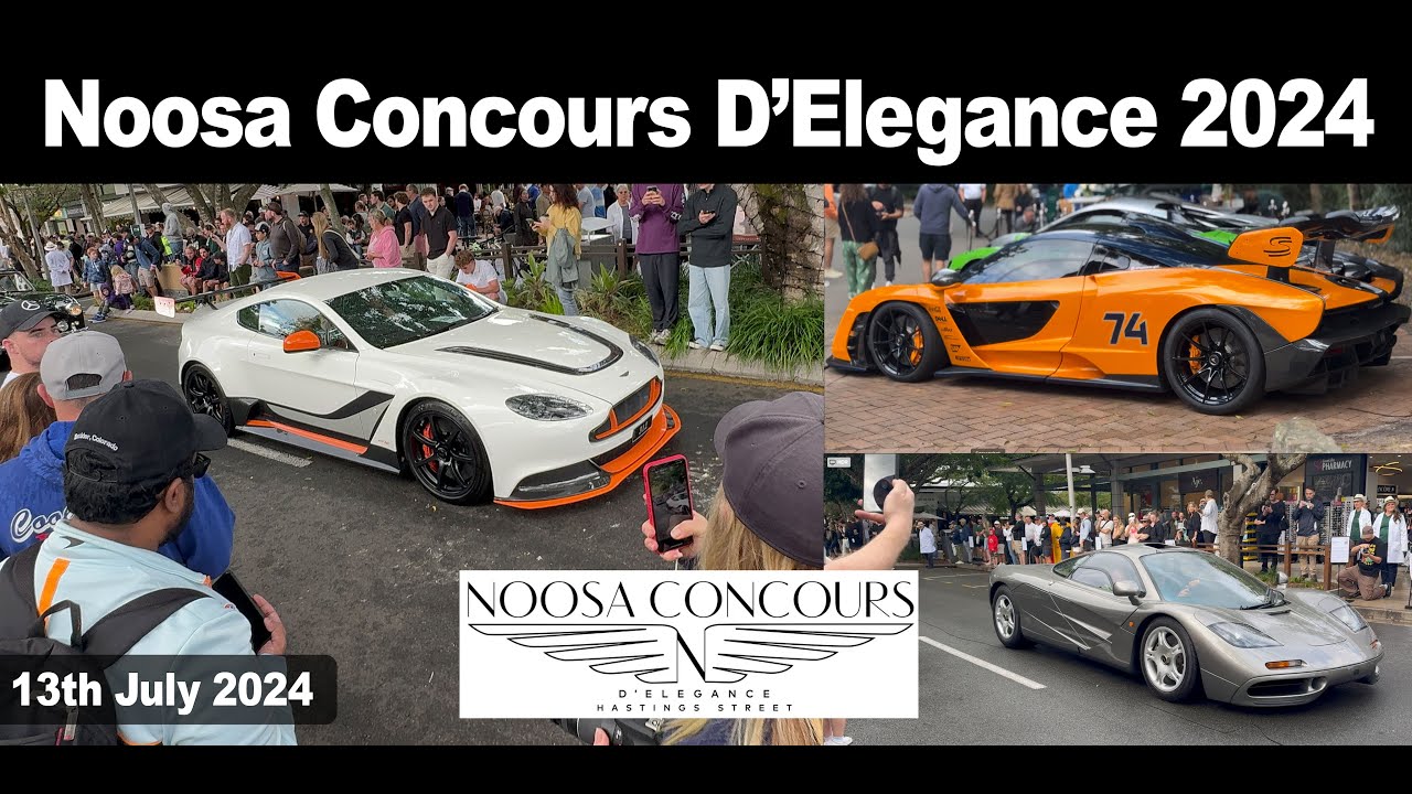 Noosa Concours D'Elegance 2024 highlights