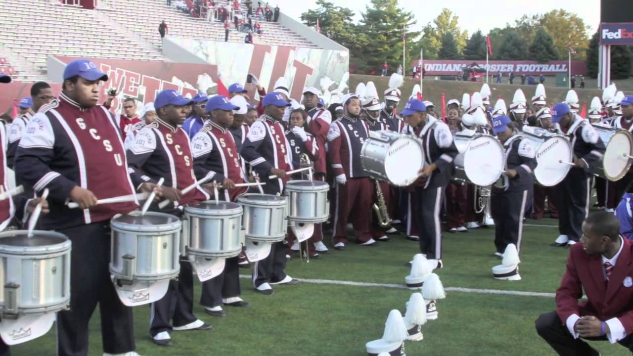 INDIANA VS SCSU DRUMLINE BATTLE