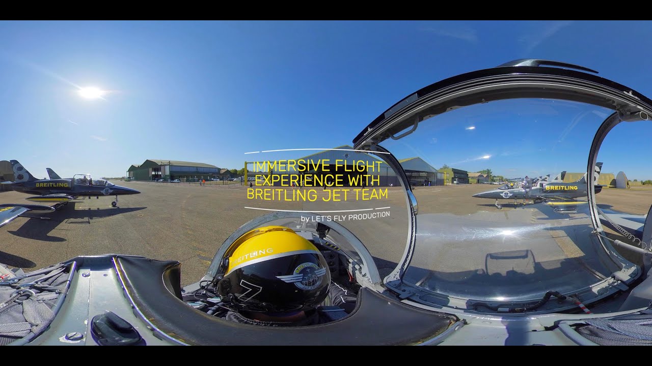 IMMERSIVE VR360 FLIGHT EXPERIENCE WITH THE BREITLING JET TEAM ! [5K]