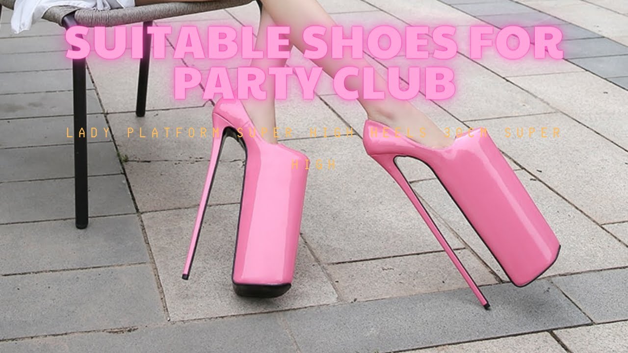 30cm Platform Super High Heels | Party & Club Shoe Showcase