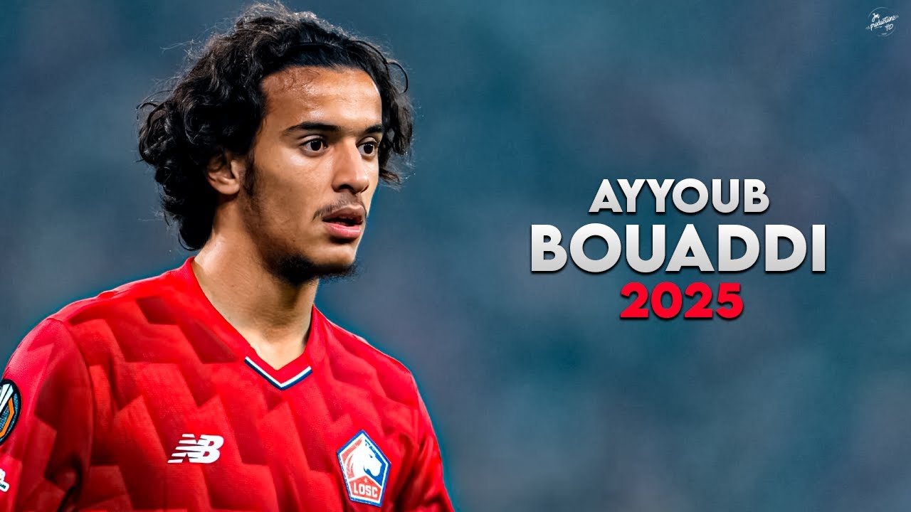 Ayyoub Bouaddi 2025 - Crazy Skills, Tackles & Assists - Lille | HD
