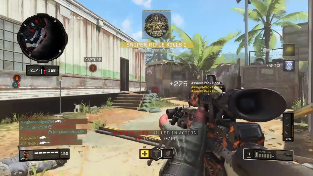 INSANE BO4 SNIPER CLIP!!