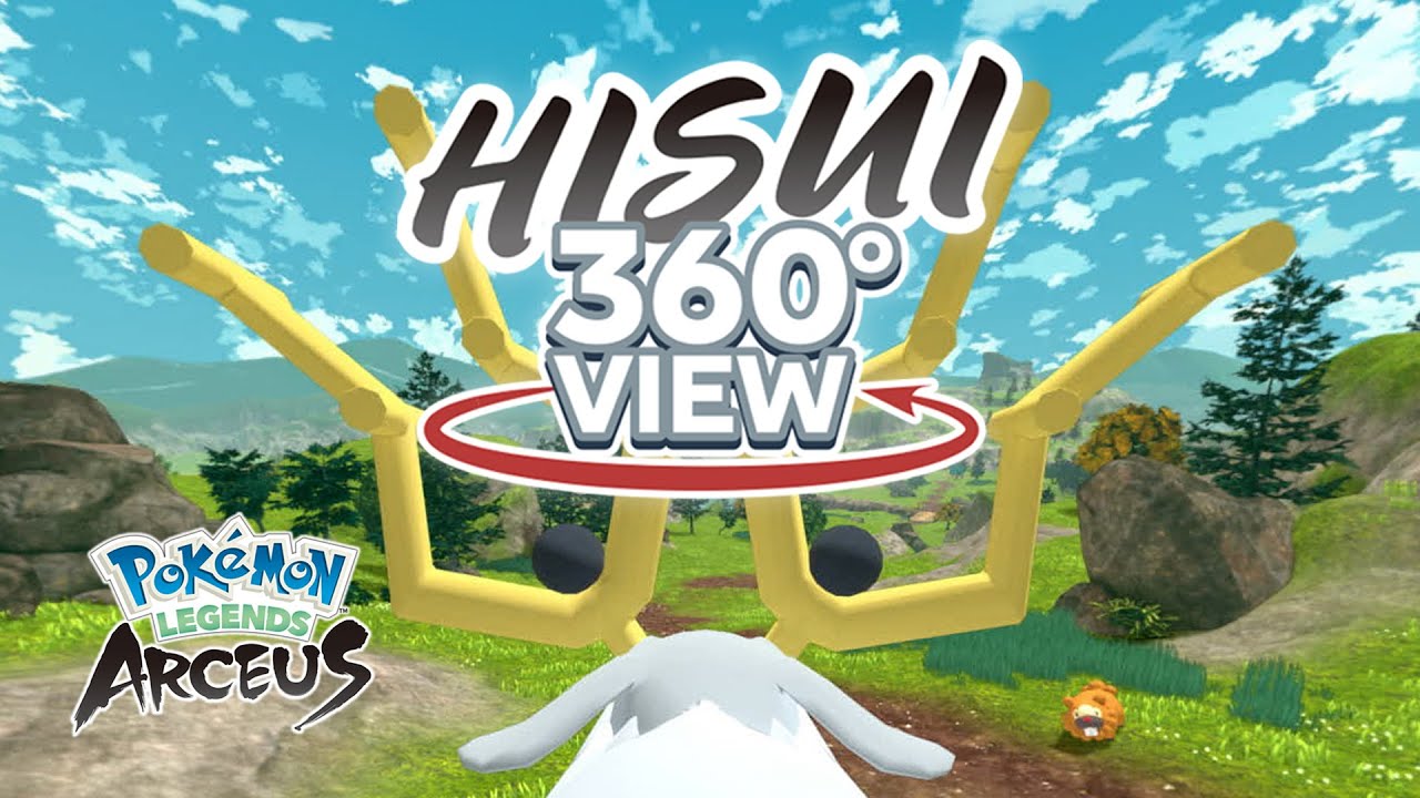 Hisui en&nbsp;360&deg; | Pok&eacute;mon Legends: Arceus