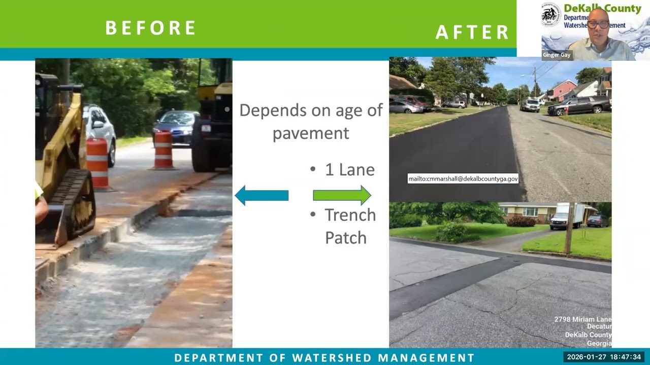 Grant Drive Water Main Replacement Project