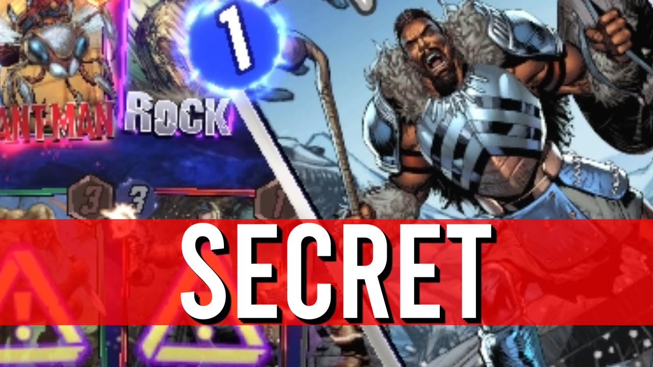 Secret Interaction in Marvel Snap