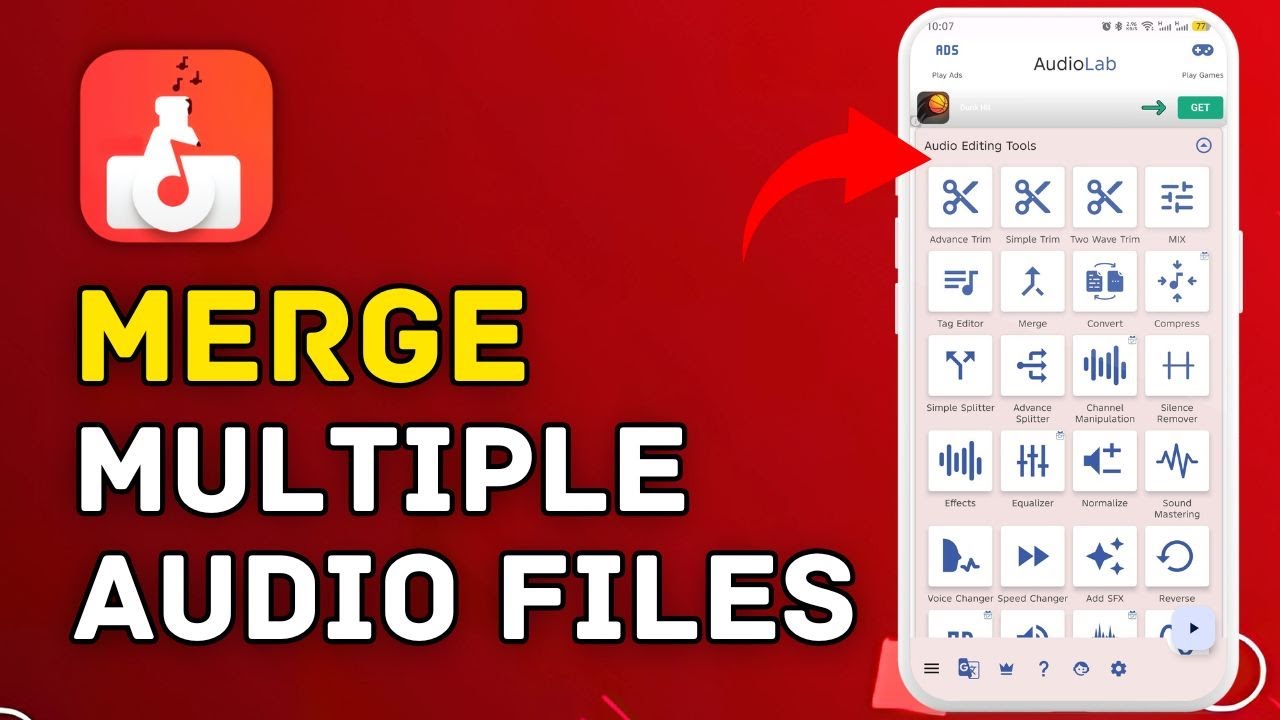 How to Merge Multiple Audio Files in AudioLab 2025?