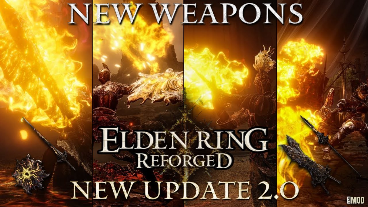 Elden Ring Reforged Update 2.0 - New Flamelost Weapons Showcase (ERR) | Elden Ring Mods