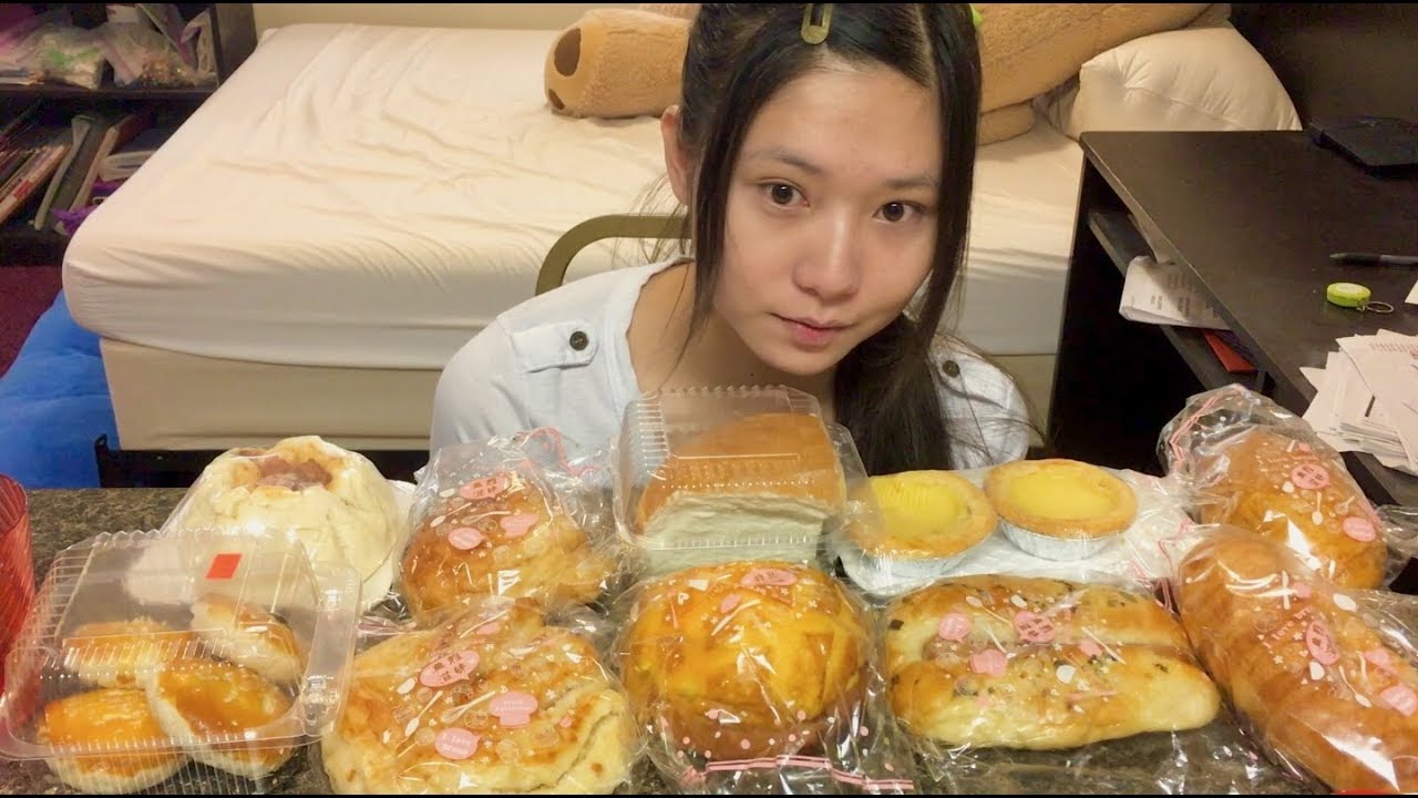 【吃播】[Eating Show] 面包特辑 All Kinds of Bread [Eng Sub]