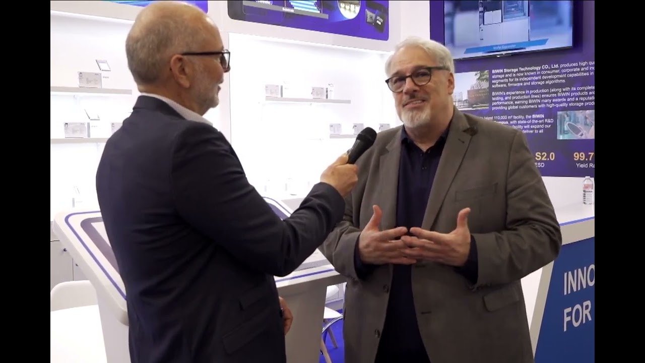 BIWIN Goes Public, Shows Wide Range of Embedded Storage Solutions