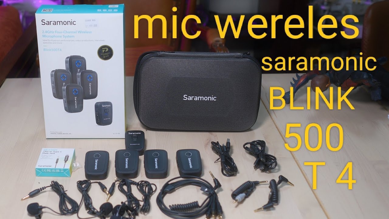 MIC WERELES SARAMONIC BLINK 500 T4
