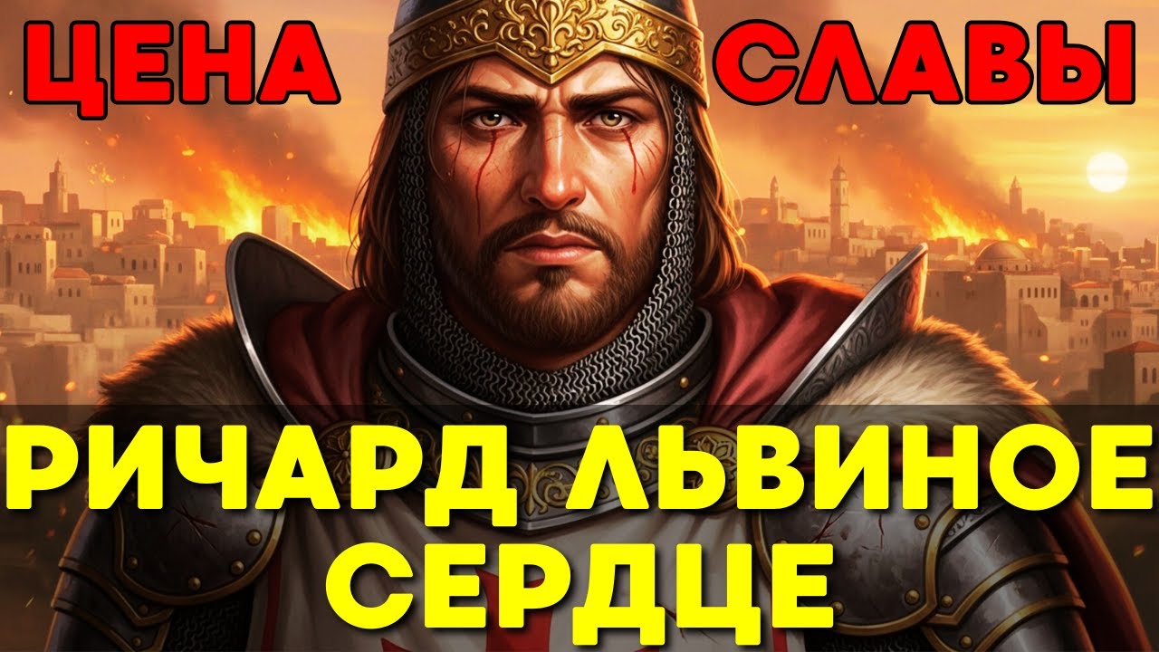РИЧАРД ЛЬВИНОЕ СЕРДЦЕ: Величайший герой Англии... или её худший король?🌙 История на ночь