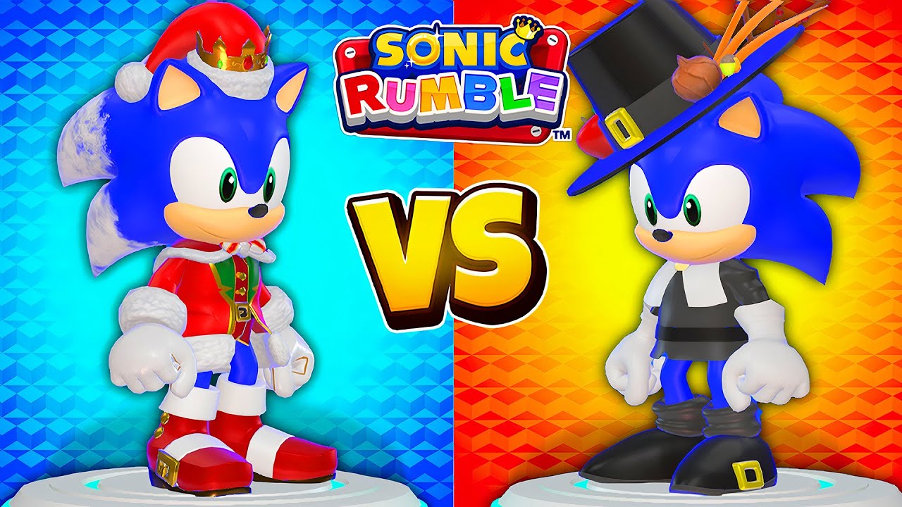 РОЖДЕСТВО против ДНЯ БЛАГОДАРЕНИЯ в SONIC RUMBL!