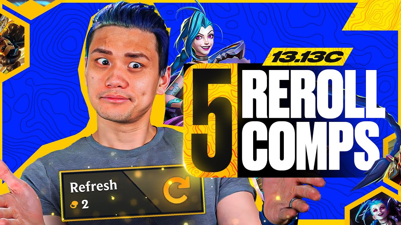 These 5 Reroll Comps Are Destroying Ladder | Patch 13.13c