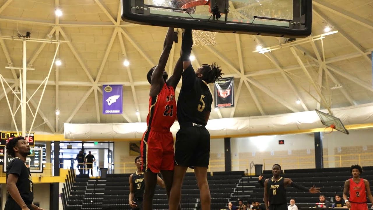 Lino Manhom: 2021-2022 Basketball Season Highlights - Skilled 7’0 Athlete