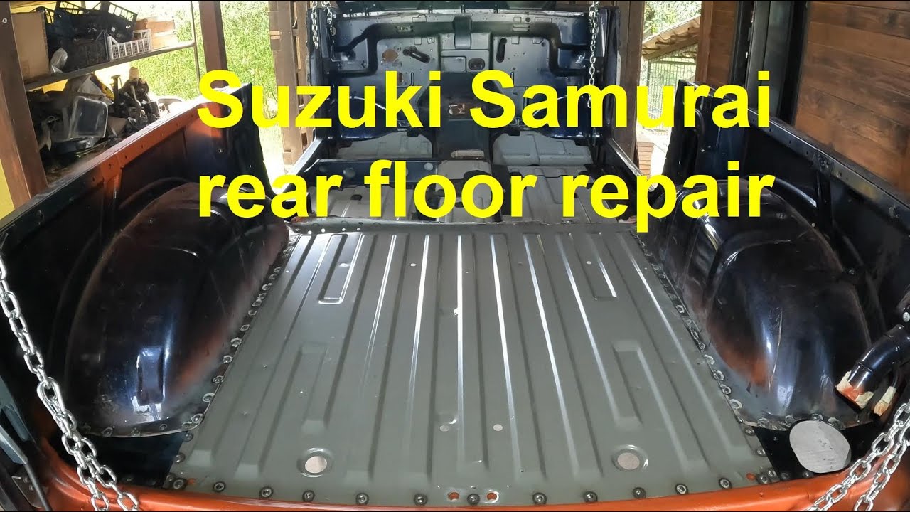 Suzuki Samurai rear floor repair