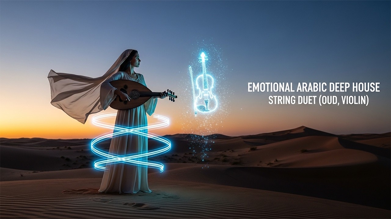 Emotional Arabic Deep House String Duet Oud Violin