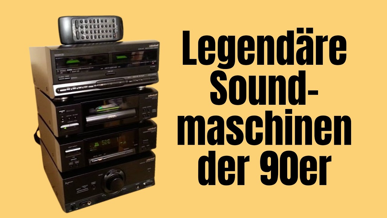Die Soundmaschinen der 90er – KULTGERÄTE einer Generation